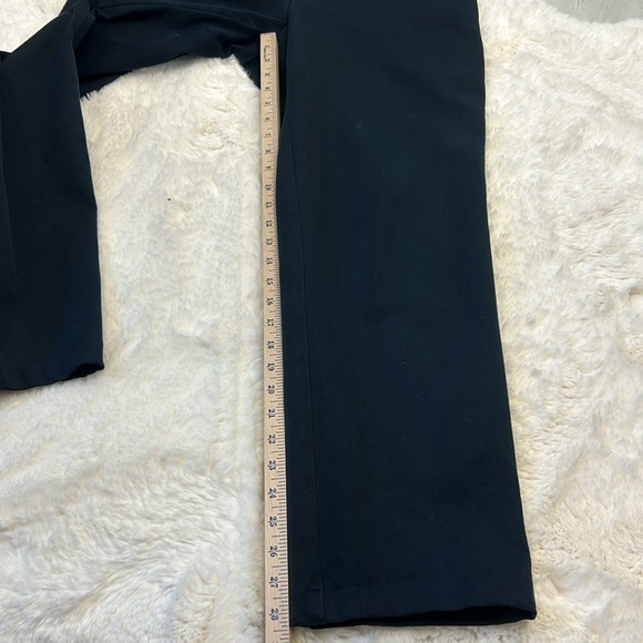 St. John Sport by Marie Gray Luxurious Stretch Black Pants with Gold Acc… - Picture 10 of 12